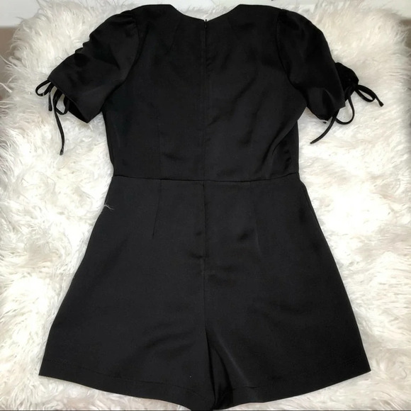 J.O.A. Los Angeles Romper Size Small Black 5880 - Picture 9 of 11